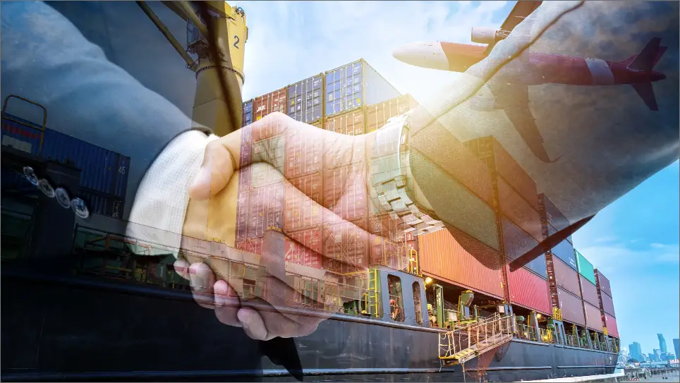 FLC Freight team processing clearance paperwork