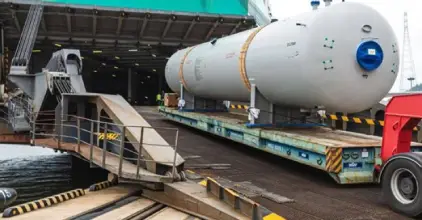 FLC Freight truck fleet for ground transportation in Dubai