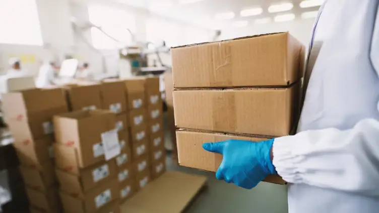 Custom packing solutions at FLC Freight workshop